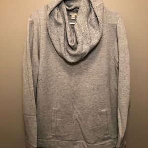 J. Crew Factory Cowl Neck Sweatshirt